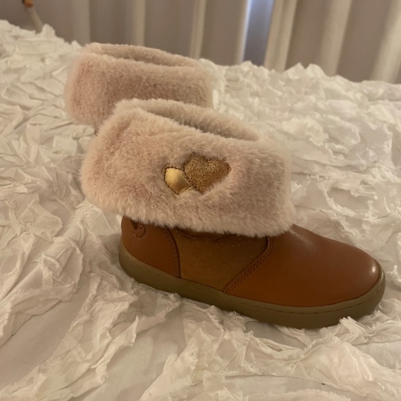 Shoo Pom Fur Top Boots - Picture 3 of 4